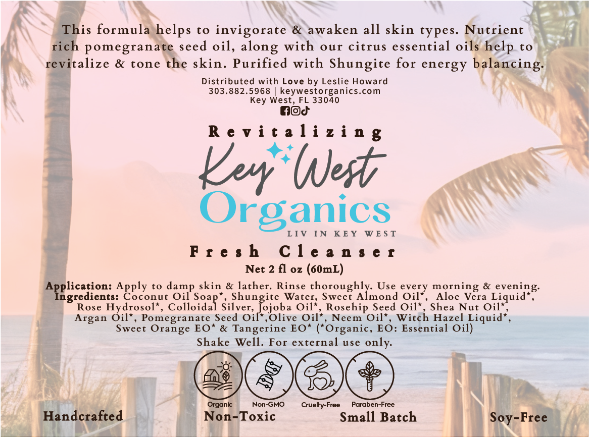 Key West Organics Revitalizing Cleanser