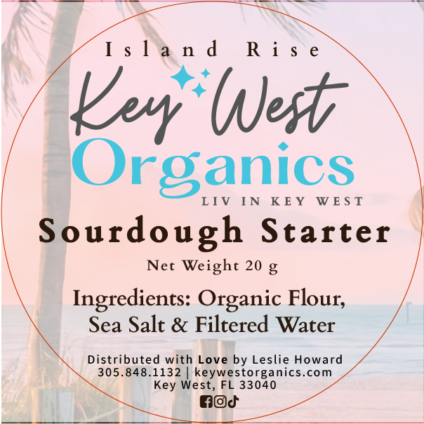 Key West Organics Sourdough Starter